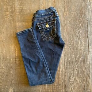 True Religion “Misty” Skinny Jeans – Dark Blue Wash - 27 Waist - 28 Inseam